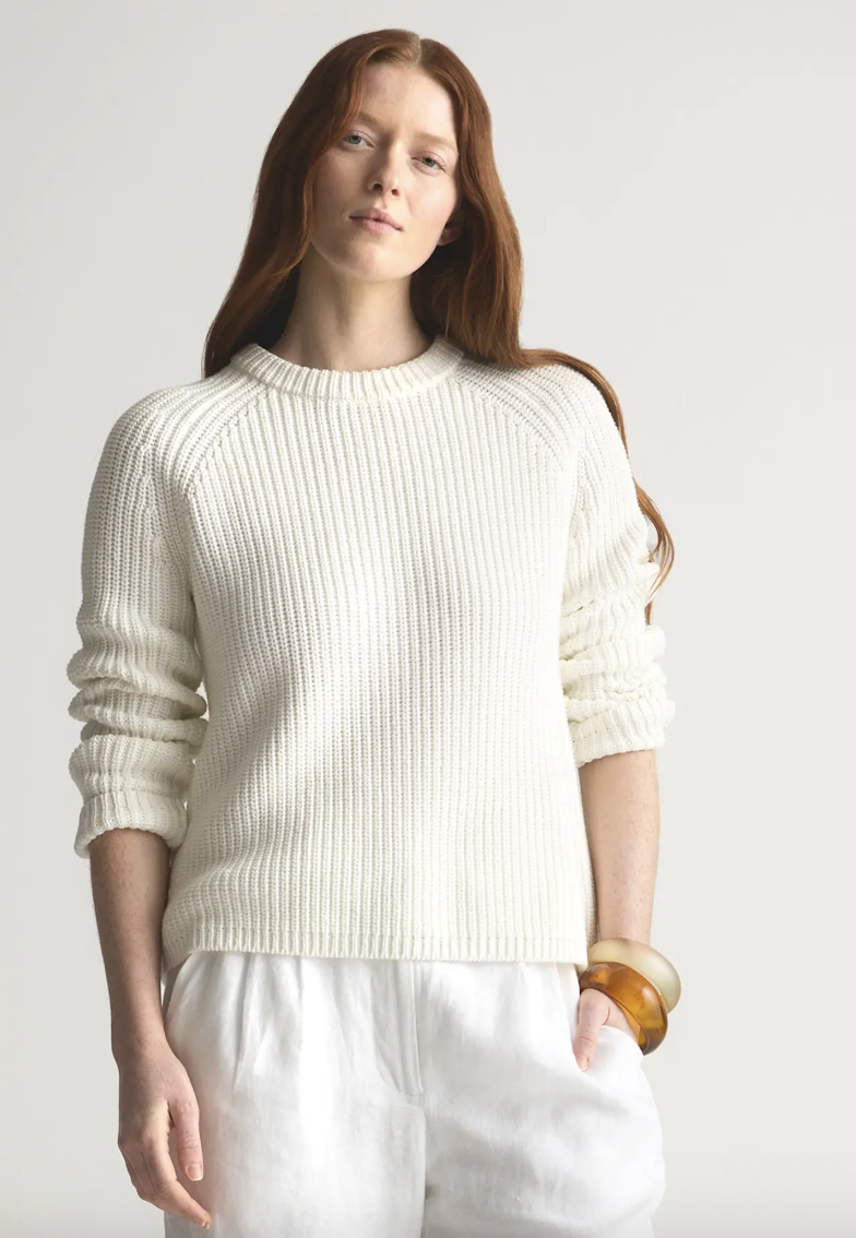 Cotton Crewneck Sweater