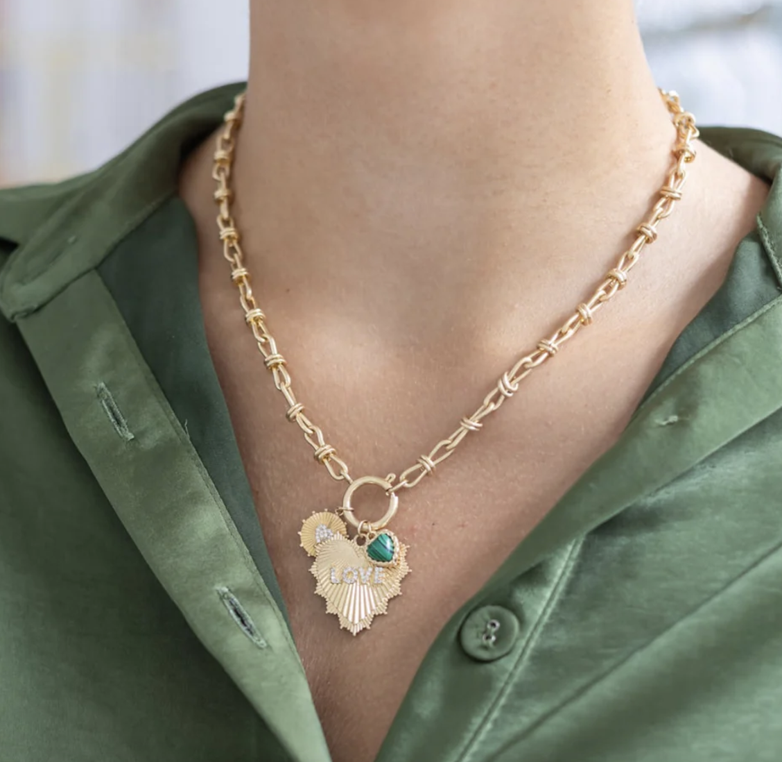 Erin McDermott Charm Necklace