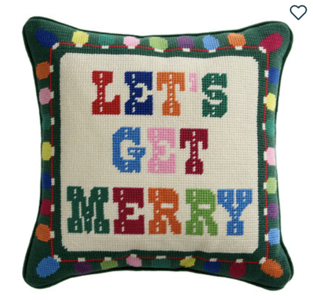 Let's Get Merry Pillow