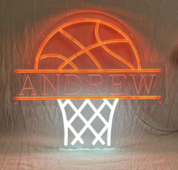 Neon Basketball Light