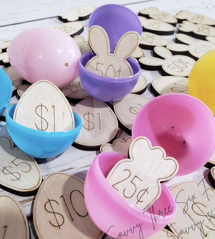 Wood Money Chips