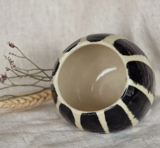 Striped Salt Pig