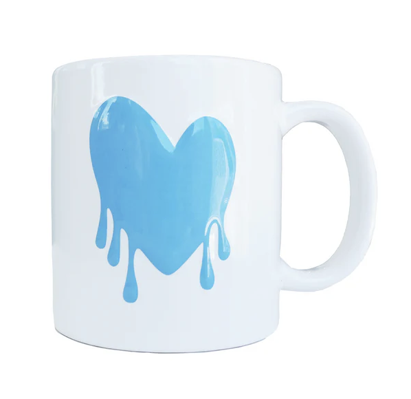 Drippy Heart Mug