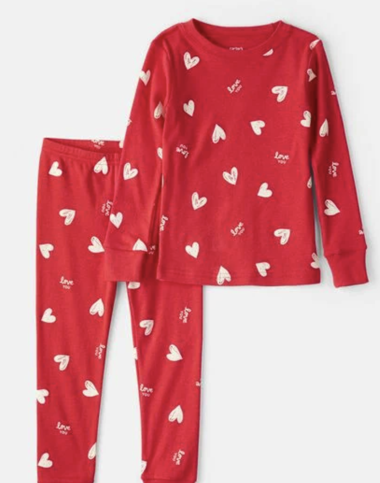 Carter's Heart Jammies