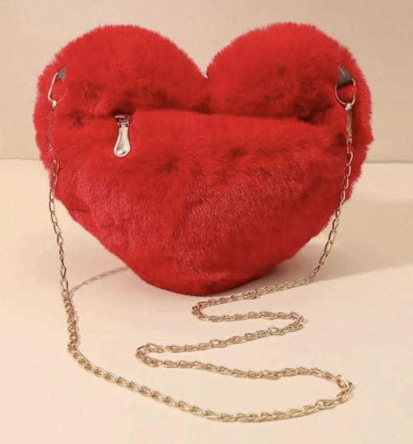 Red Heart Purse