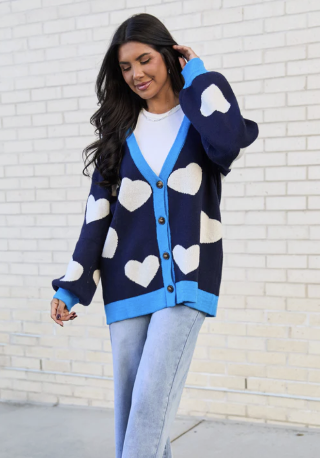 Heart Cardigan