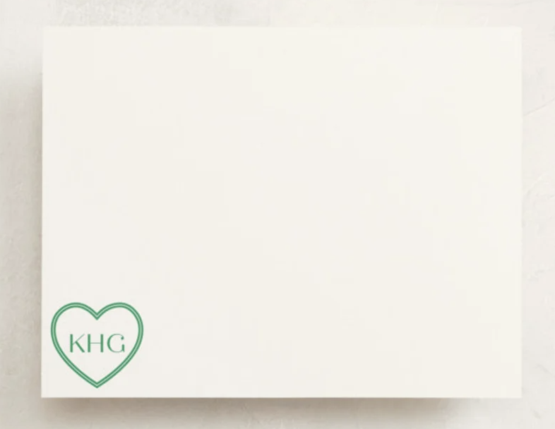Heart Notecards