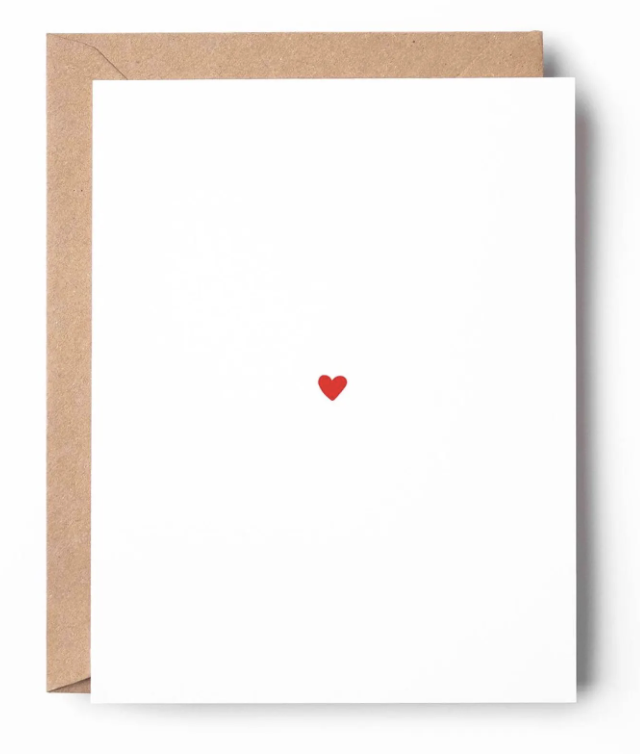 Small Heart Card
