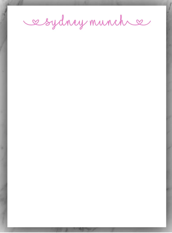 Notepad Tee