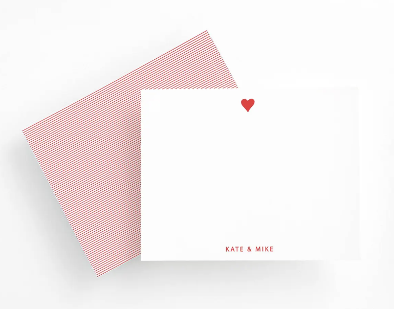 Fun Heart Notecards