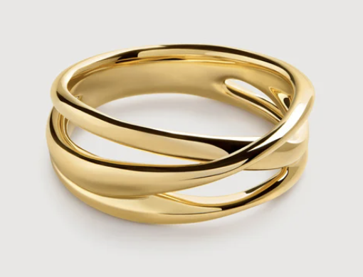 Monica Vinader Crossover Ring