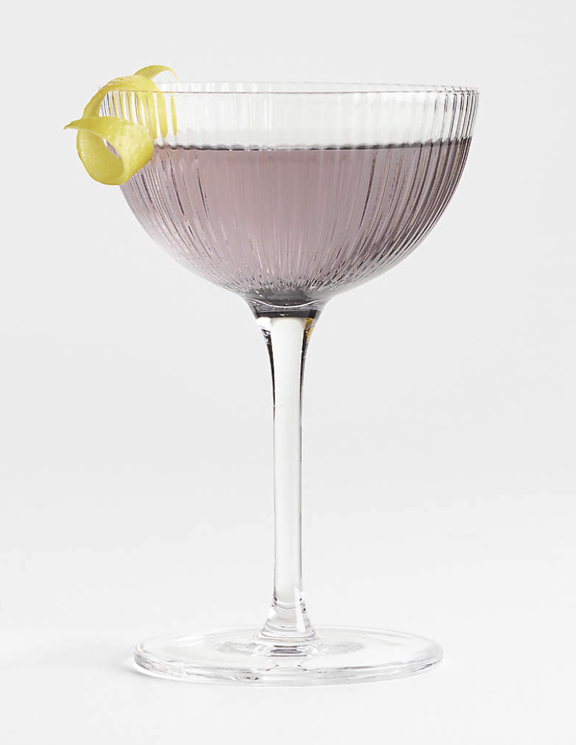 Fluted Coupe Glasses