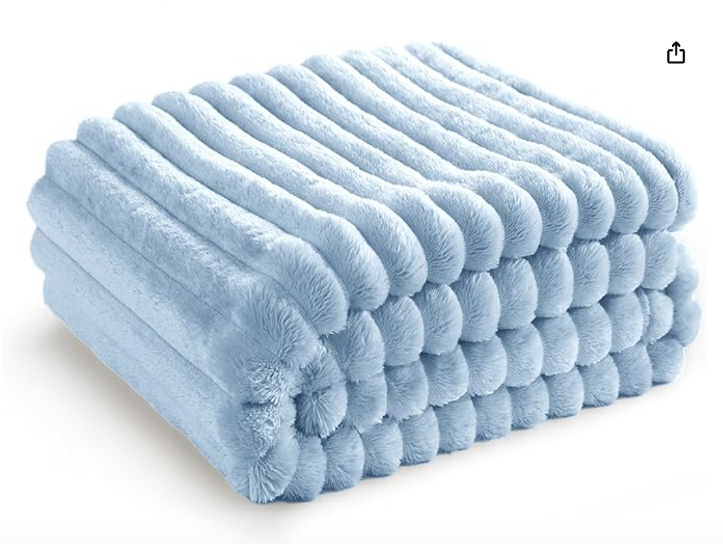 Bedsure Throw (fun colors)