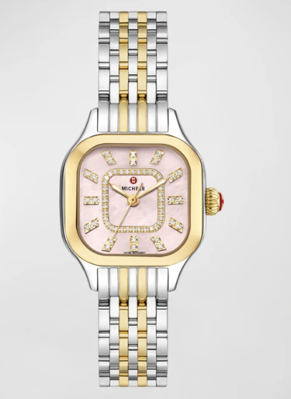 Michele Meggie Diamond Dial Watch