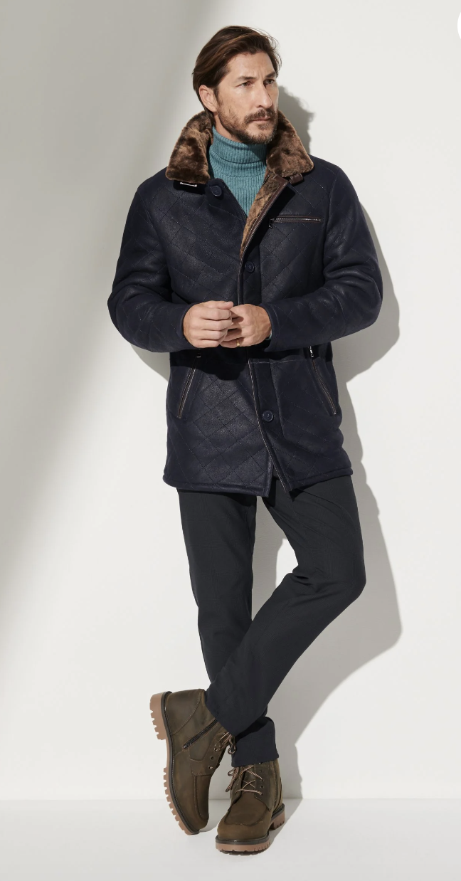 Overland Quilted Sheepskin Jacket