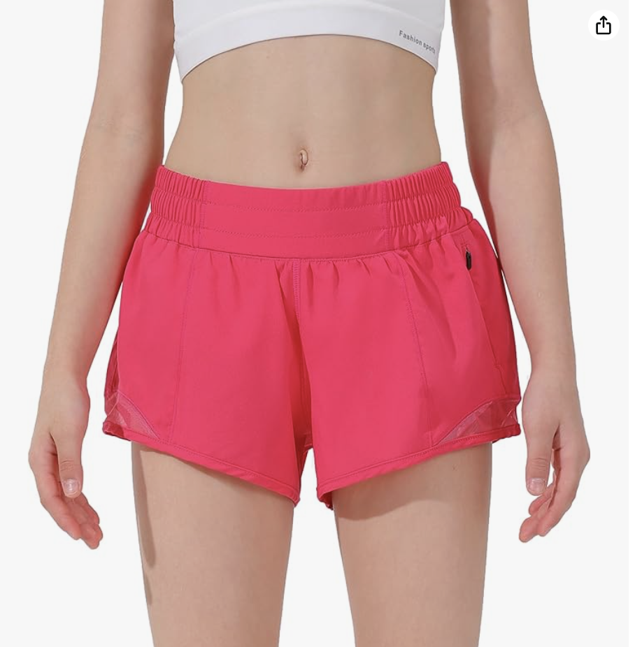 Girls LuLu shorts dupe!