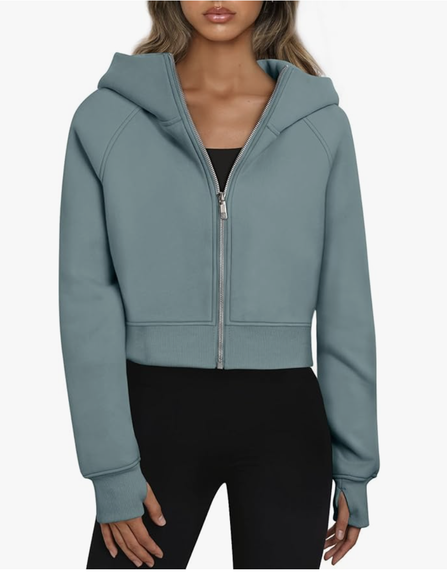 LuLu Zip Up Dupe