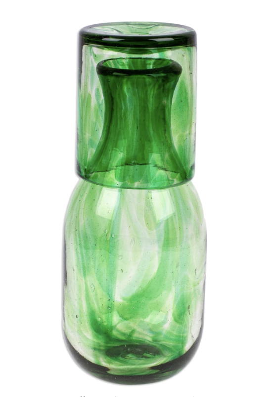 Pretty Glass Carafe