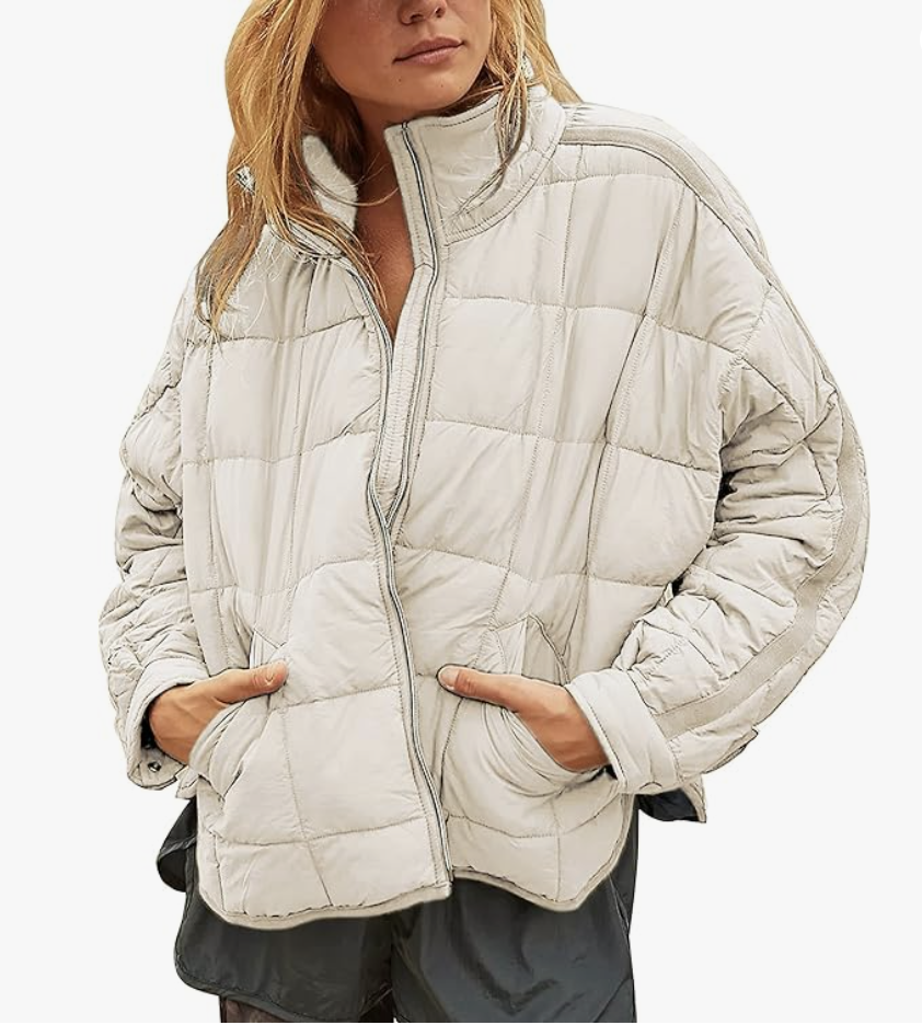 Free People Dup Quilted Jacket (college)