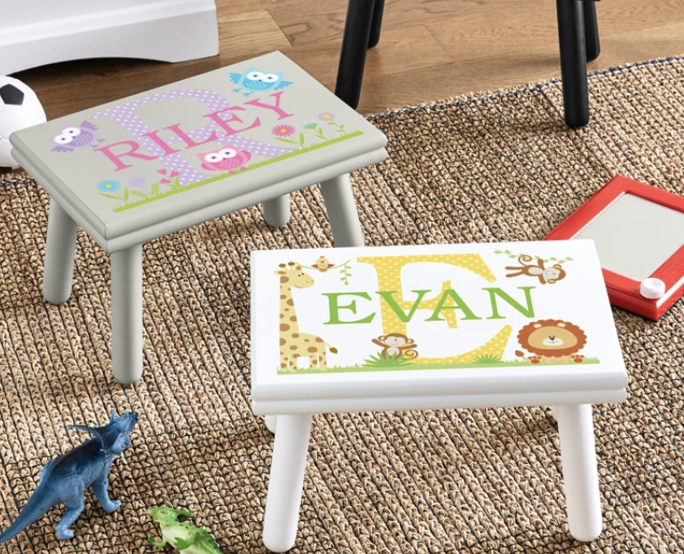 Personalized Step Stool