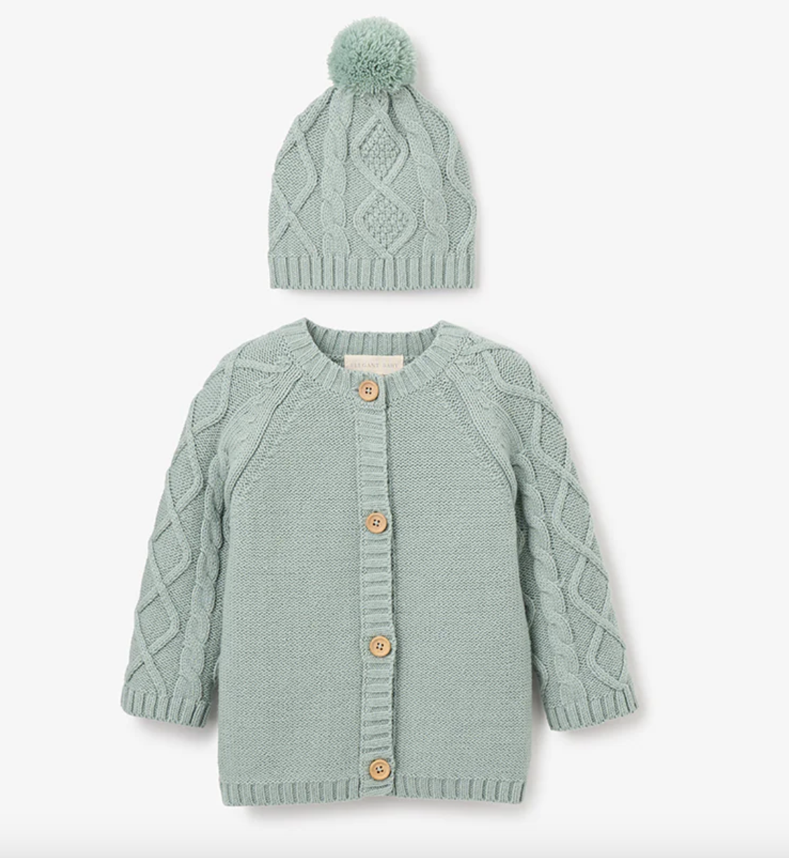 Cardigan and Hat Set