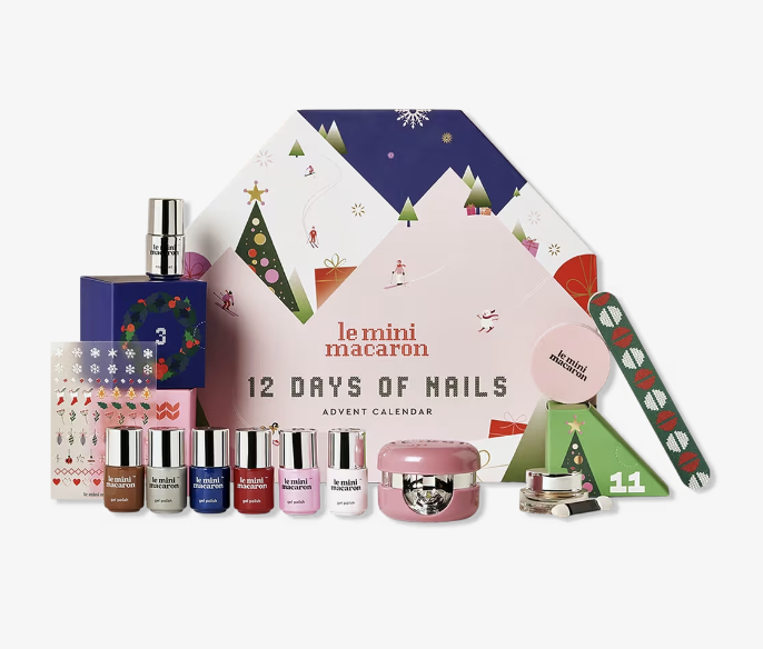 Le Mini Macaron Nail Calendar