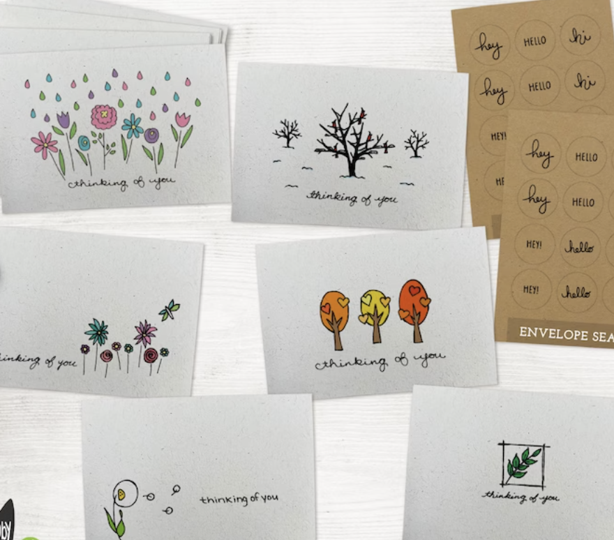 Thinking of You Card Set