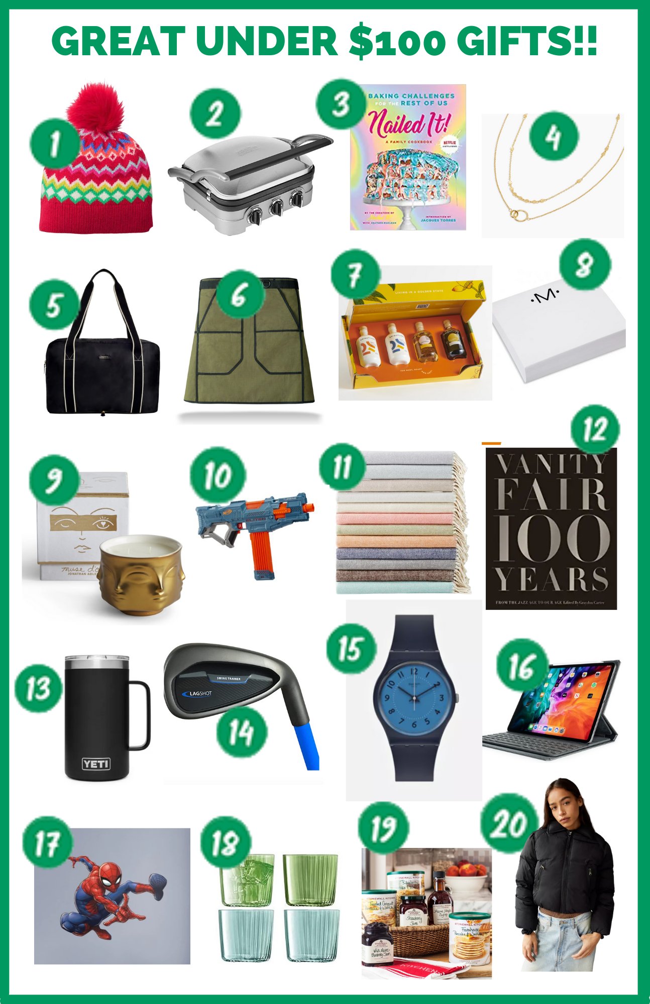 GREAT UNDER $100 GIFTS!!