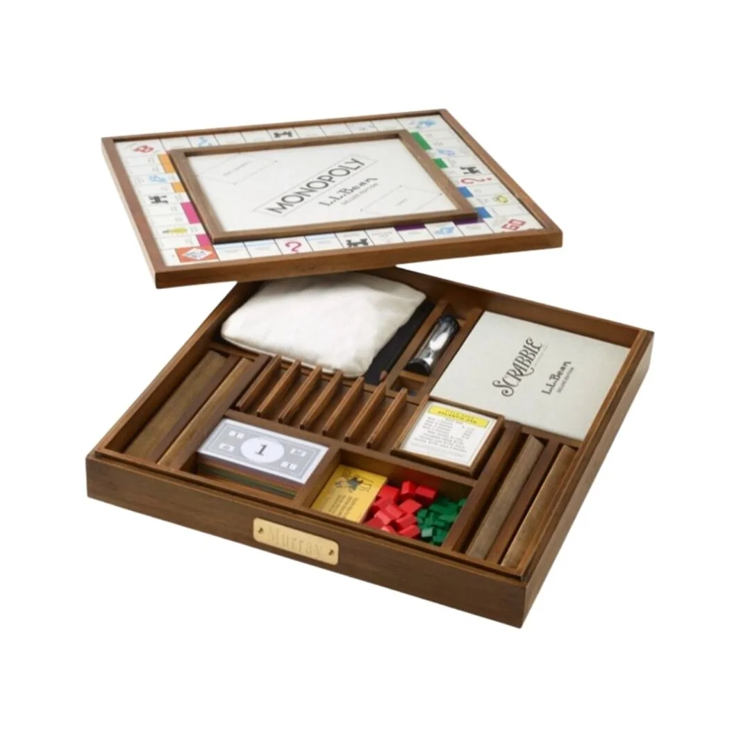 HOW MUCH FUN WOULD IT BE TO GIVE OR RECEIVE THIS SCRABBLE/MONOPOLY GAME SET!!