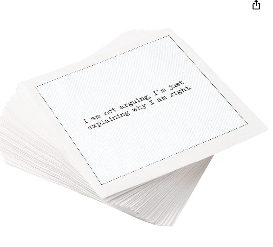 Snarky Cocktail Napkins