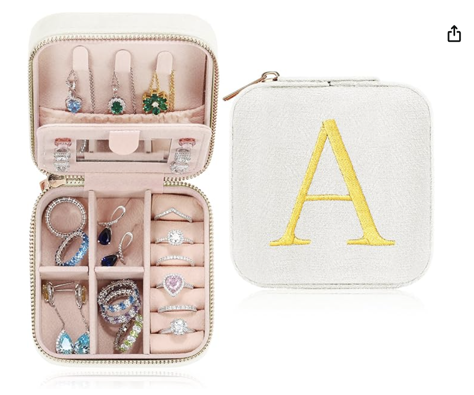 Plush Travel Jewelry Case