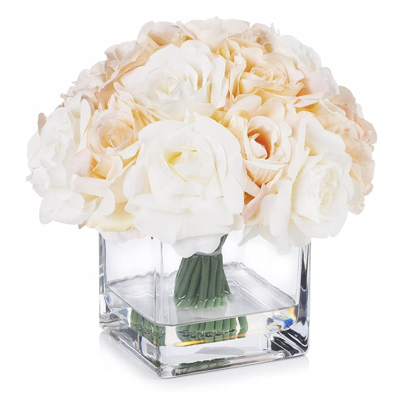 Faux Flower Arrangement