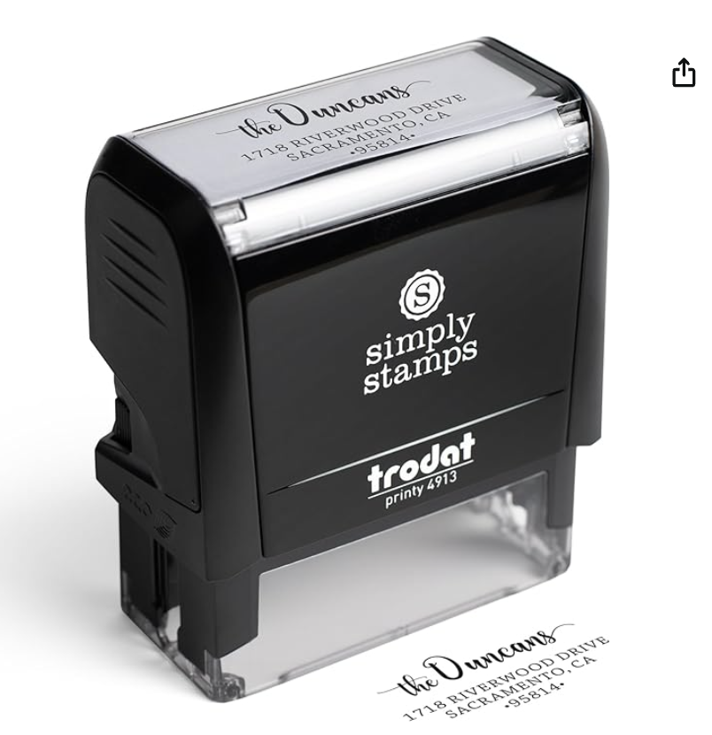 Personalized Stamp (with new name)