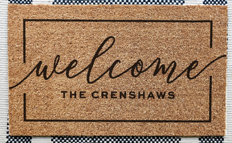 Personalized Doormat