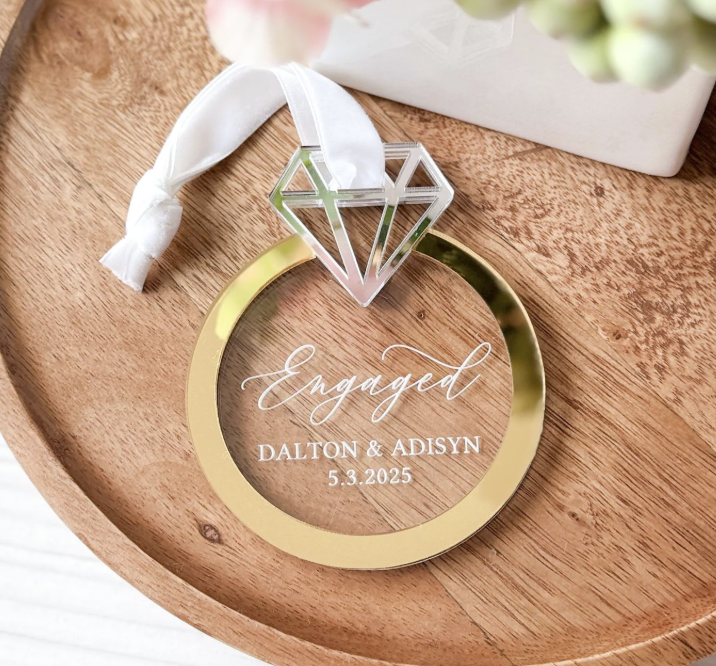 Ring Engagement Ornament