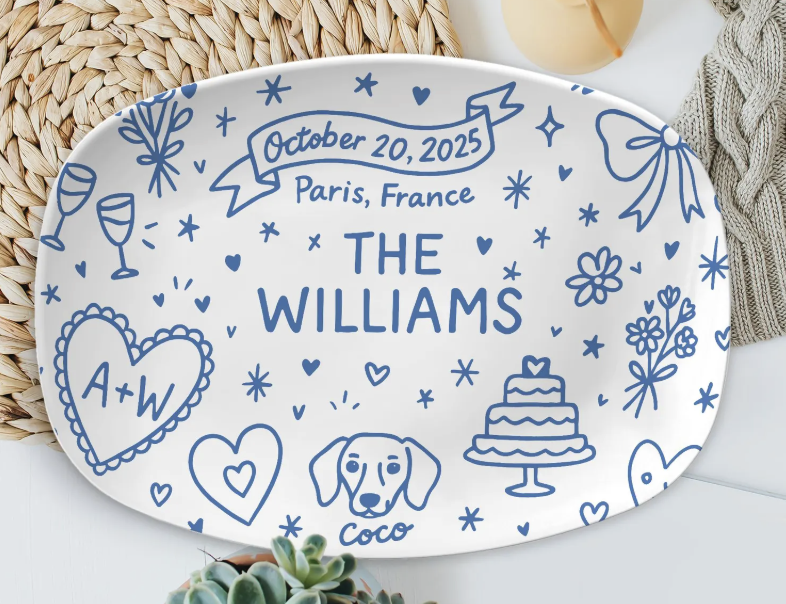Personalized Platter