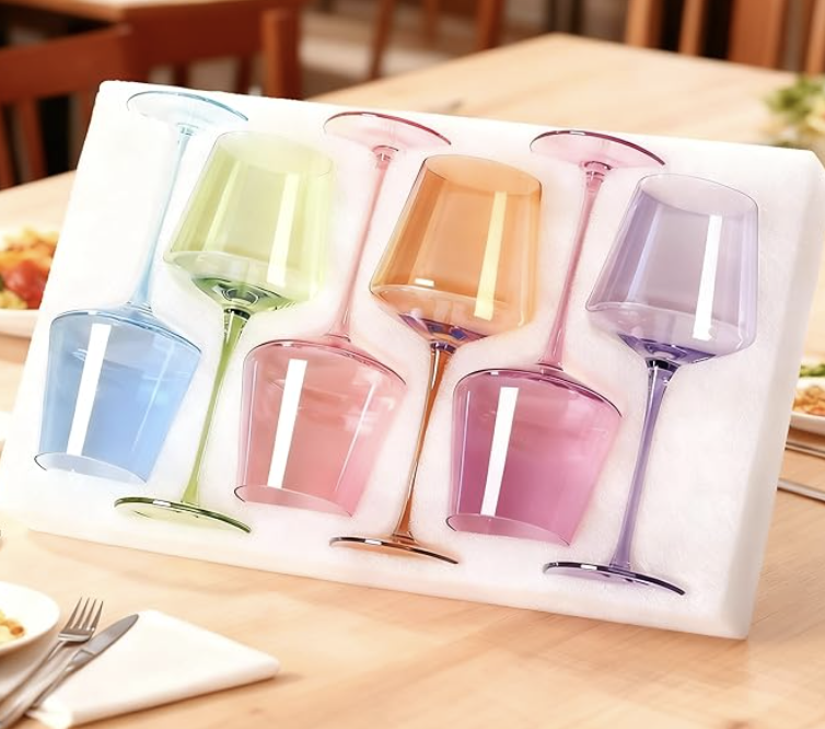 Colorful Wine Glasses