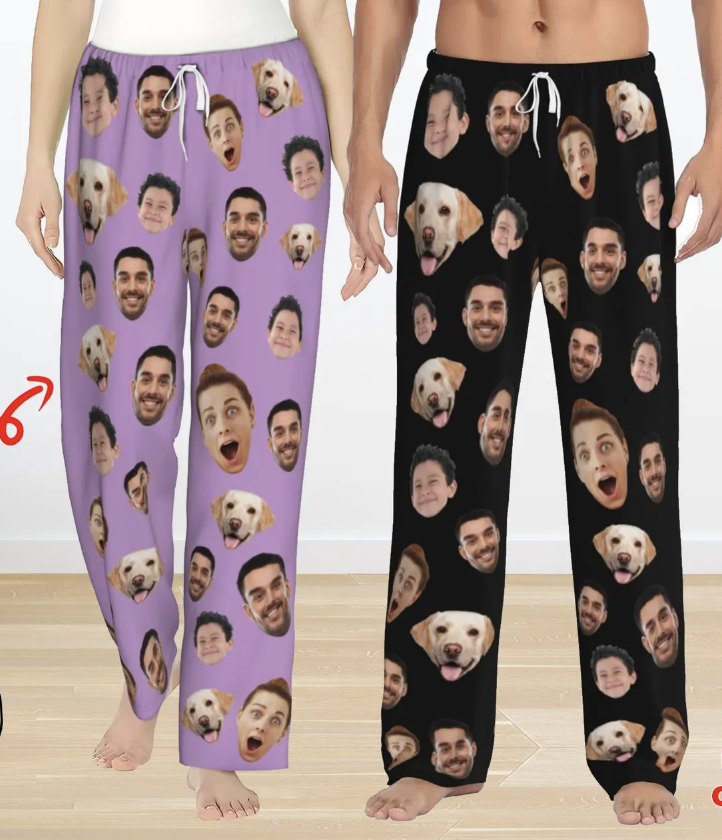 Pajamas with their picture :)