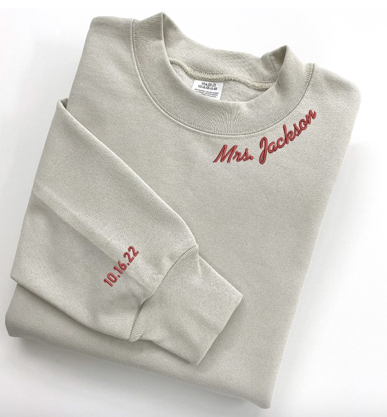 Embroidered Sweatshirt