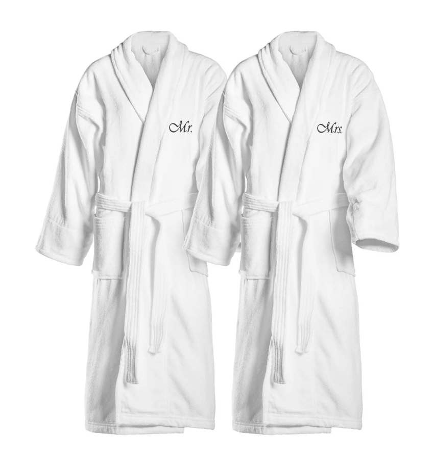 Matching Mrs. &amp; Mr. Robes