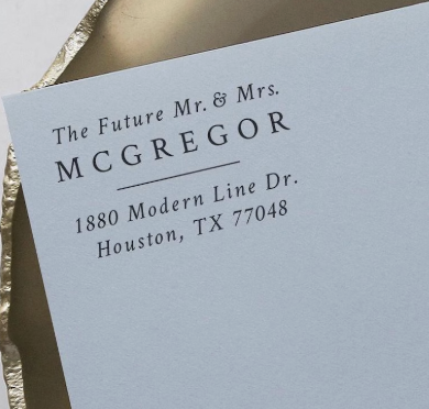 Stamp for Future Mr. &amp; Mrs.