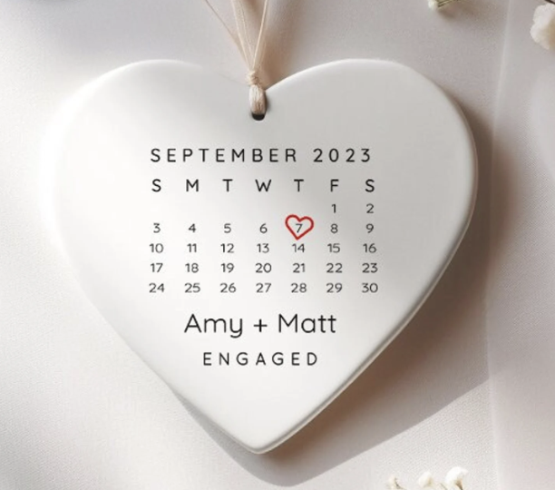 Engaged Ornament