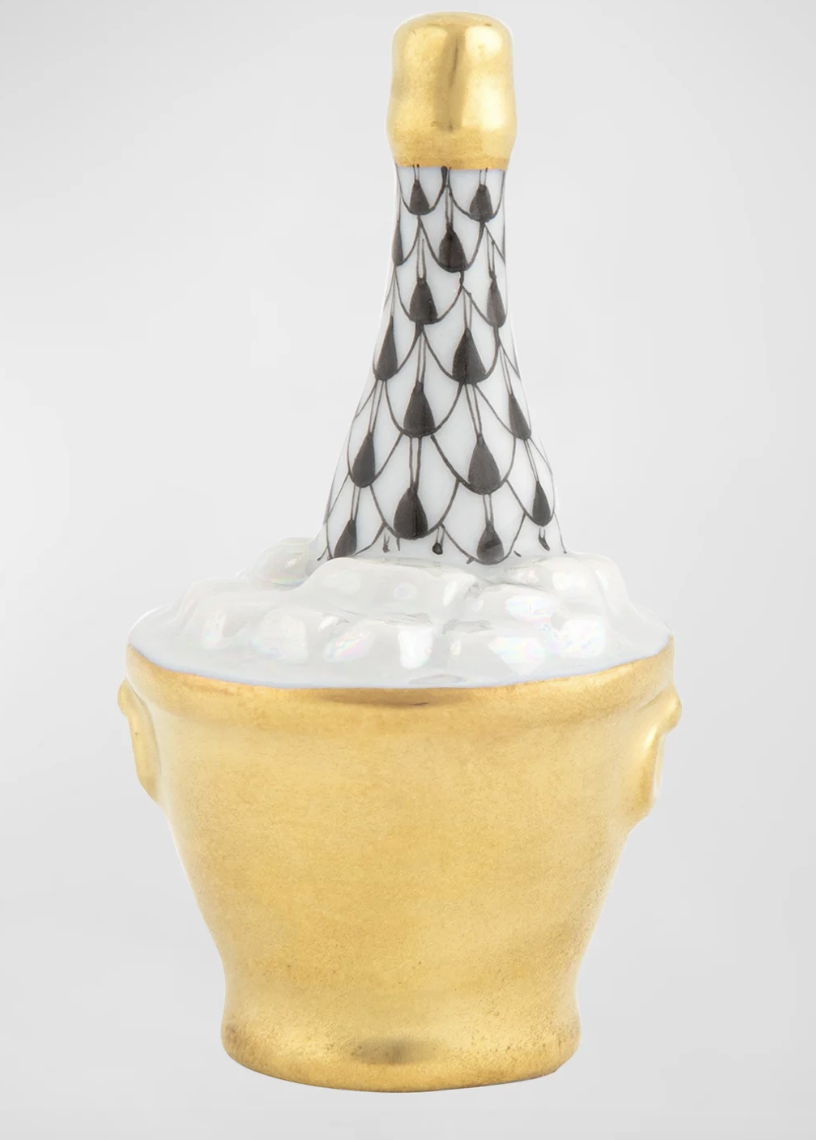 Herend Champagne Figurine