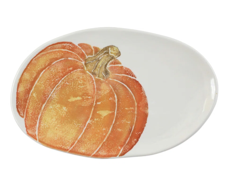 Vietri Pumpkin Platter