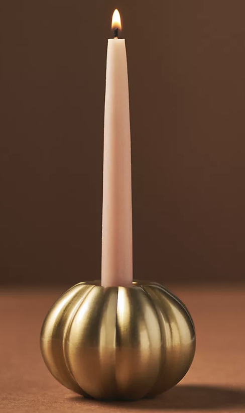 Pumpkin Candle Taper