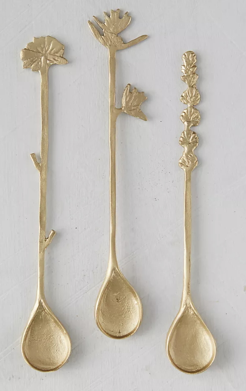Brass Flower Stirrers