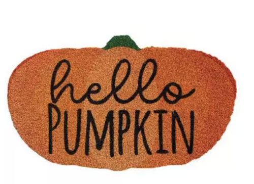 Hello Pumpkin Doormat