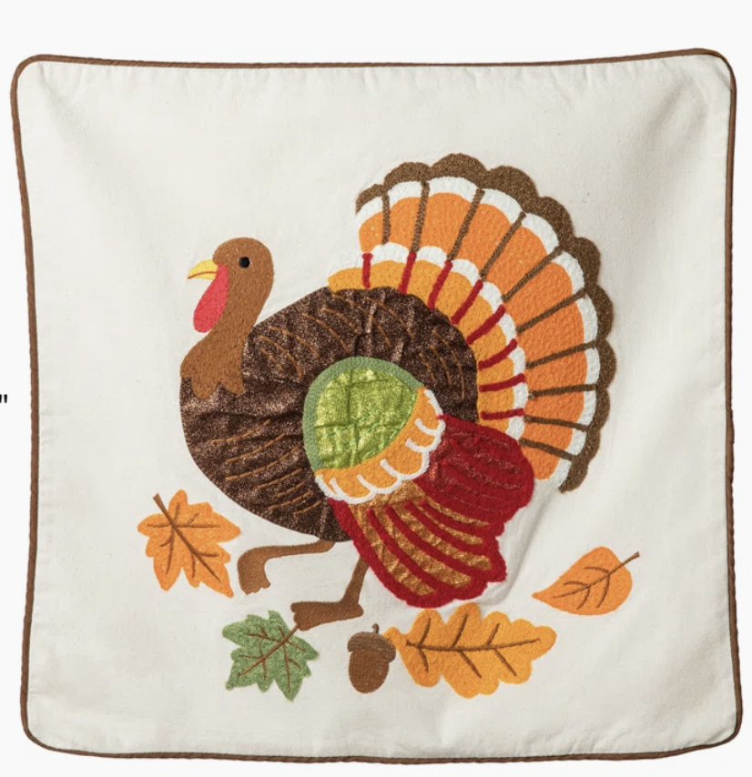 Turkey Pillow Cover
