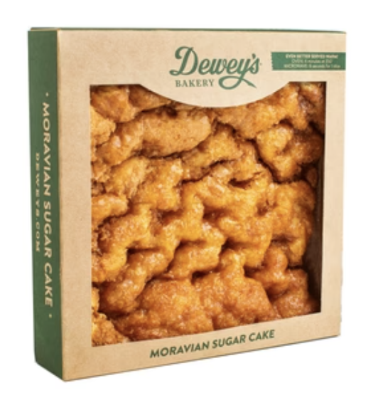 Dewey's Moravian Sugar Cakes