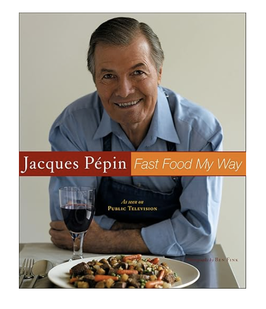Jacques Pepin Cookbook (gift w/ herbs)